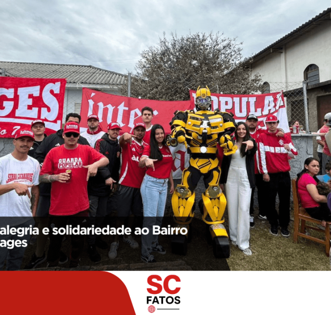 Ação Social leva alegria e solidariedade ao Bairro São Miguel, em Lages