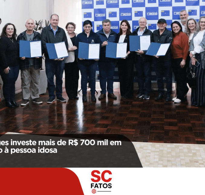 Prefeitura de Lages investe mais de R$ 700 mil em projetos de apoio à pessoa idosa