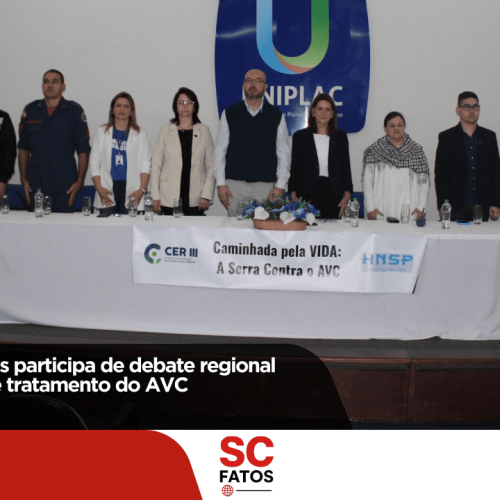 Prefeitura de Lages participa de debate regional sobre prevenção e tratamento do AVC