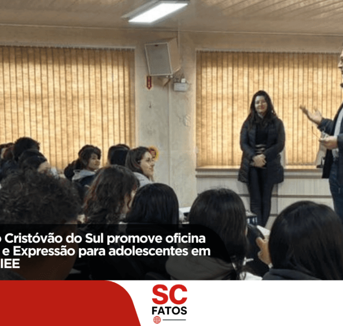 Prefeitura de São Cristóvão do Sul promove oficina de Comunicação e Expressão para adolescentes em parceria com o CIEE