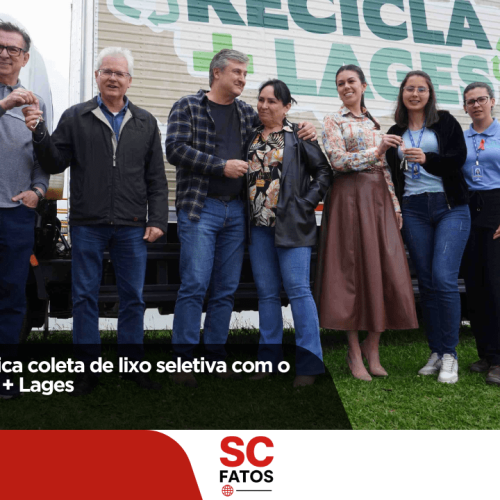 Prefeitura intensifica coleta de lixo seletiva com o programa Recicla + Lages