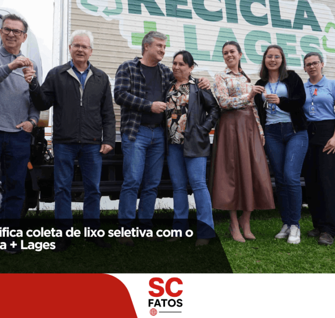 Prefeitura intensifica coleta de lixo seletiva com o programa Recicla + Lages
