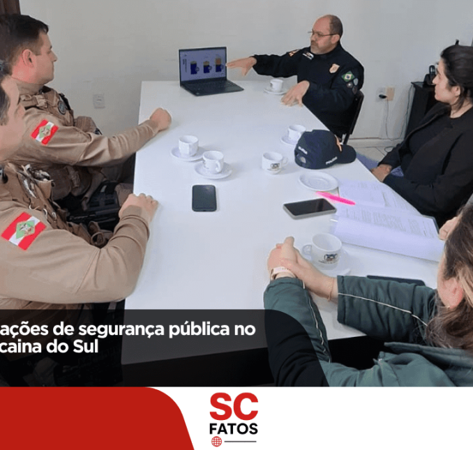 Reunião discute ações de segurança pública no município