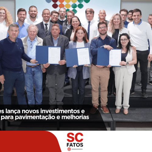 Prefeitura de Lages lança novos investimentos e ordens de serviço para pavimentação e melhorias urbanas