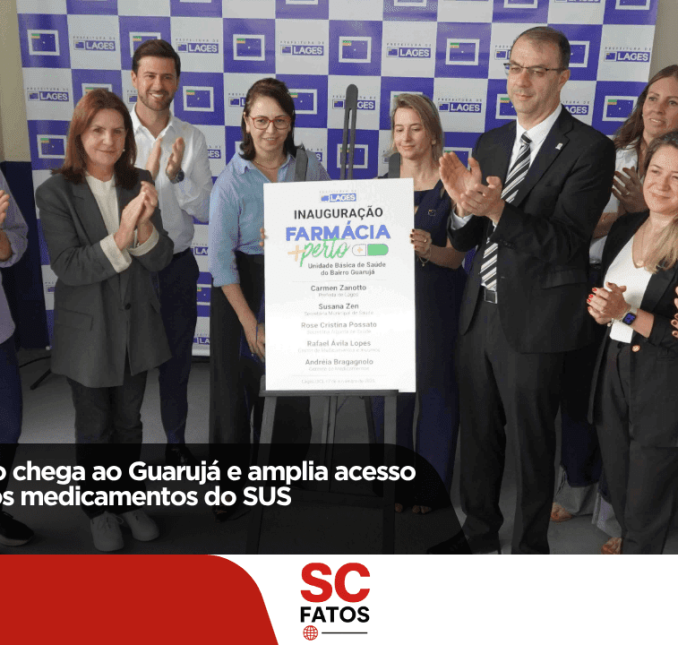 Farmácia + Perto chega ao Guarujá e amplia acesso da população aos medicamentos do SUS