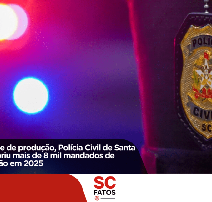Com aumento recorde de produção, Polícia Civil de Santa Catarina já cumpriu mais de 8 mil mandados de busca e apreensão em 2025