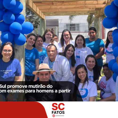 São Cristóvão do Sul promove mutirão do Novembro Azul com exames para homens a partir de 40 anos