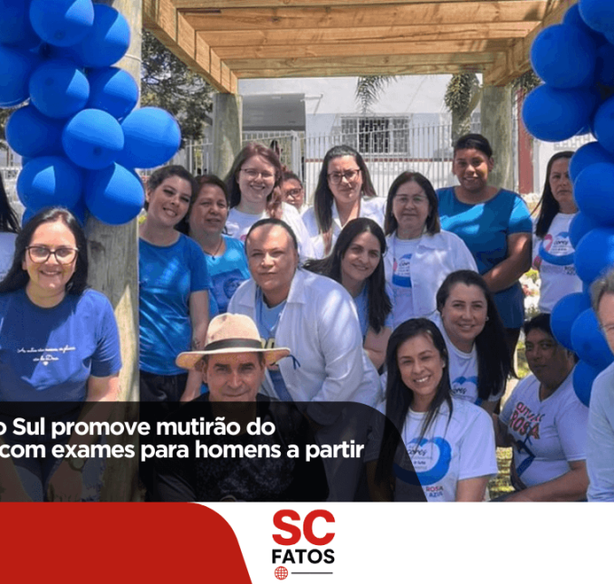 São Cristóvão do Sul promove mutirão do Novembro Azul com exames para homens a partir de 40 anos