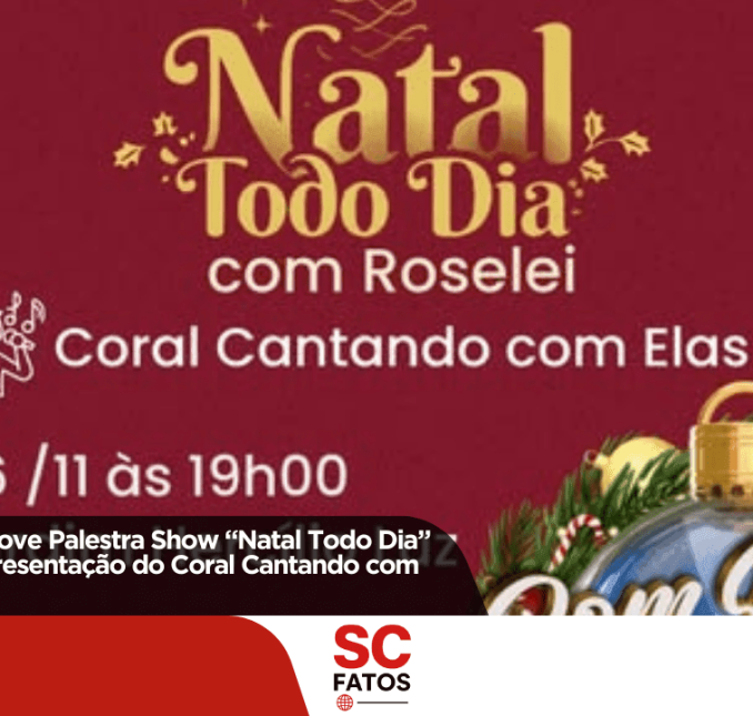 Bom Retiro promove Palestra Show “Natal Todo Dia” com Roselei e apresentação do Coral Cantando com Elas