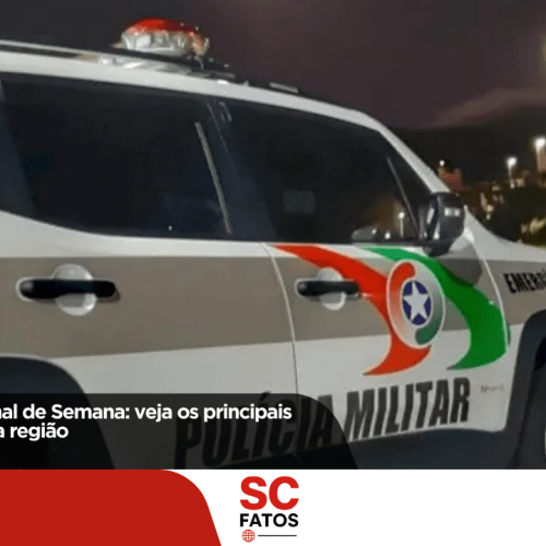 Ocorrências do Final de Semana: veja os principais fatos registrados na região