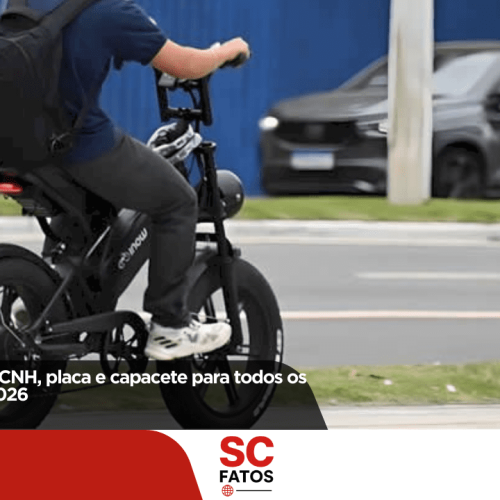 Nova regra exigirá CNH, placa e capacete para todos os ciclomotores em 2026
