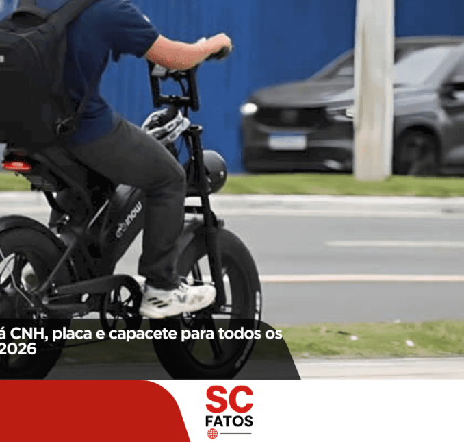Nova regra exigirá CNH, placa e capacete para todos os ciclomotores em 2026