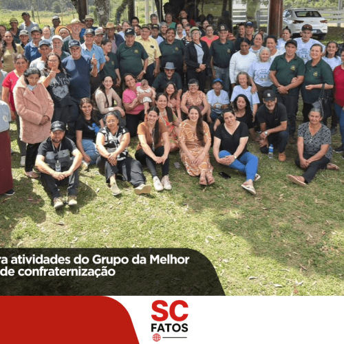 Cerro Negro encerra atividades do Grupo da Melhor Idade com almoço de confraternização