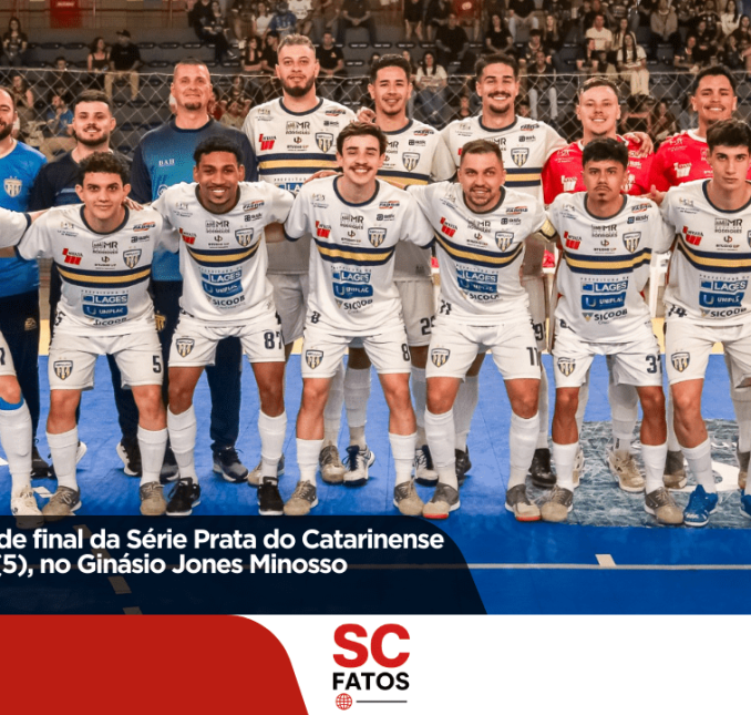 Lages Futsal decide final da Série Prata do Catarinense nesta sexta-feira (5), no Ginásio Jones Minosso