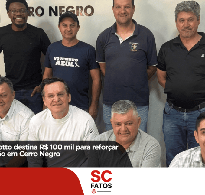Deputado Jair Miotto destina R$ 100 mil para reforçar ações da Educação em Cerro Negro