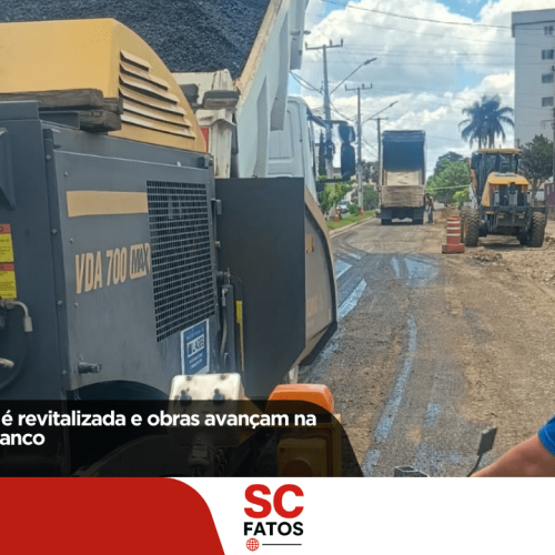 Avenida 1º de Maio é revitalizada e obras avançam na Avenida Castelo Branco Intervenções reforçam mobilidade urbana e beneficiam importantes bairros de Lages