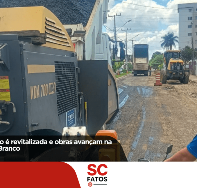 Avenida 1º de Maio é revitalizada e obras avançam na Avenida Castelo Branco Intervenções reforçam mobilidade urbana e beneficiam importantes bairros de Lages