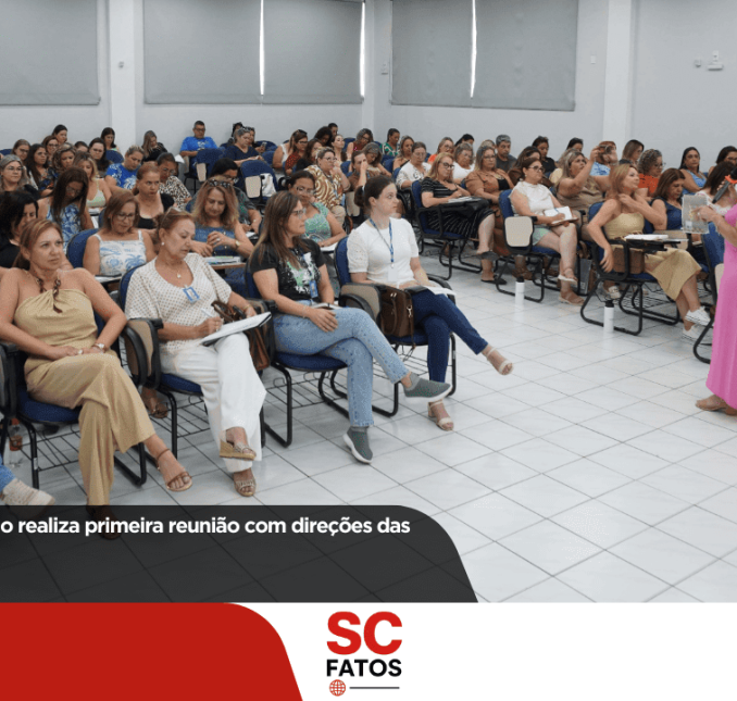 Secretaria da Educação realiza primeira reunião com direções das unidades municipais