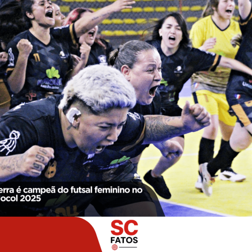 Equipe Águias da Serra é campeã do futsal feminino no encerramento dos Jocol 2025