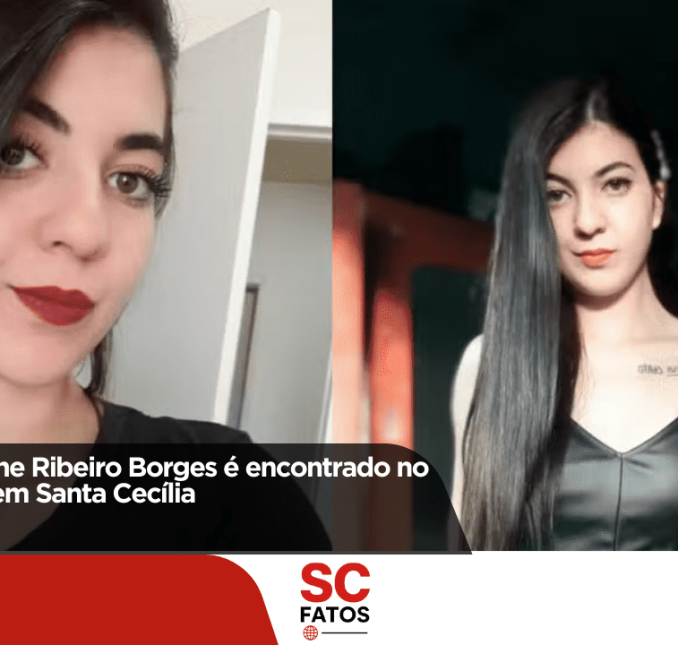 Corpo de Lusiane Ribeiro Borges é encontrado no Rio Correntes, em Santa Cecília