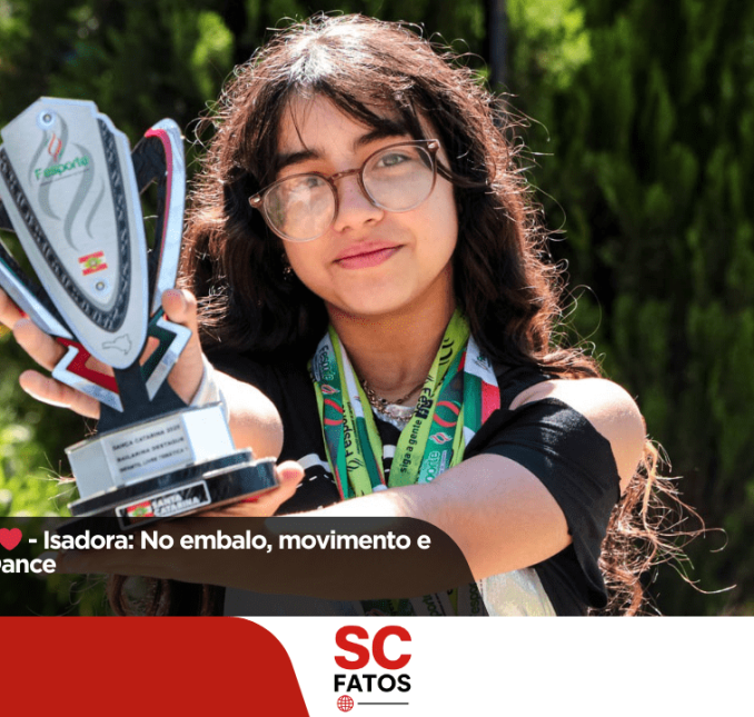 Orgulho Lageano: Isadora se destaca no Street Dance e conquista título regional no Dança Catarina 2025