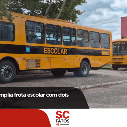 Bocaina do Sul amplia frota escolar com dois novos ônibus