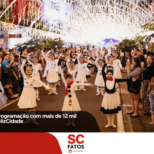 Domingo encerra programação com mais de 12 mil pessoas no Natal FelizCidade