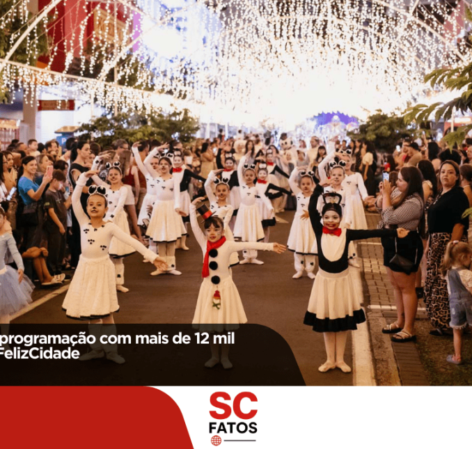 Domingo encerra programação com mais de 12 mil pessoas no Natal FelizCidade