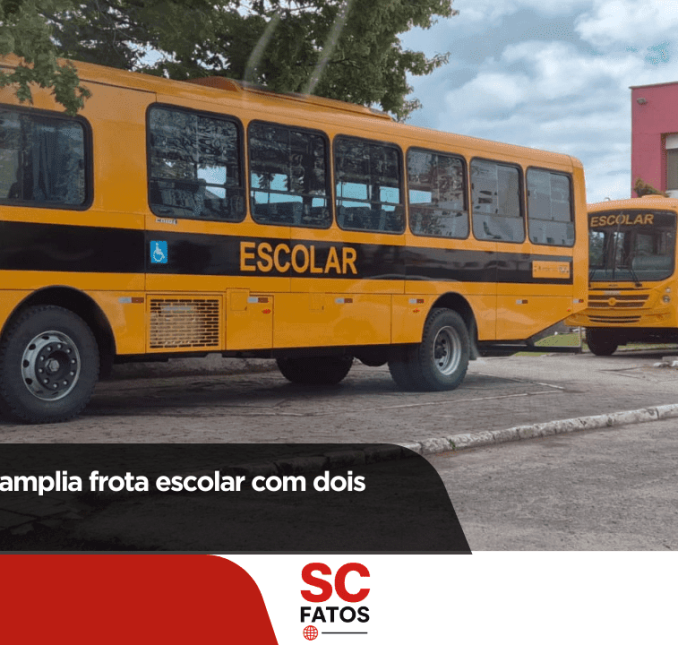 Bocaina do Sul amplia frota escolar com dois novos ônibus