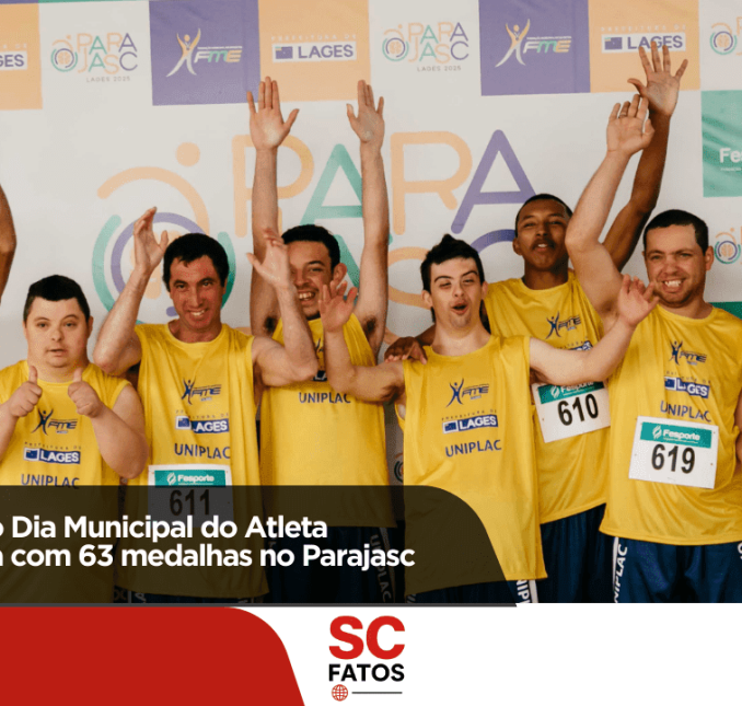 Lages celebra o Dia Municipal do Atleta Paradesportista com 63 medalhas no Parajasc