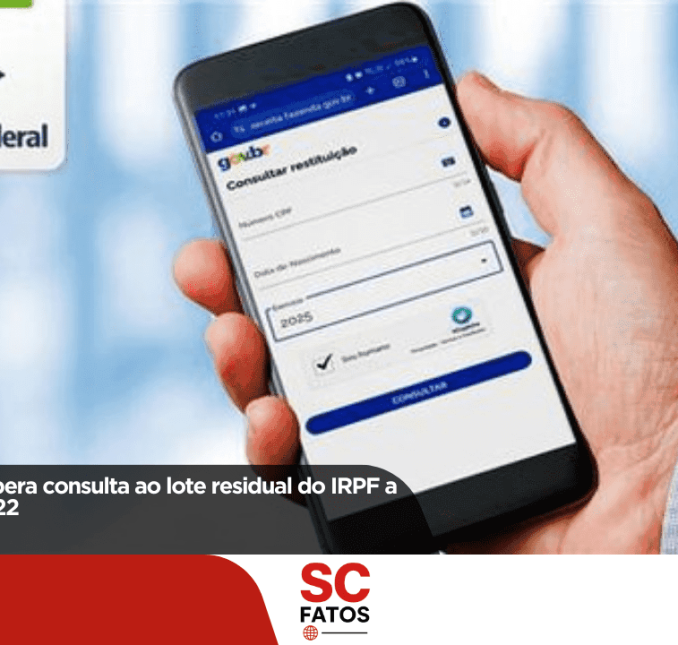 Receita Federal libera consulta ao lote residual do IRPF a partir desta segunda-feira (22)