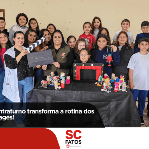 Programa de Contraturno transforma a rotina de estudantes em Lages