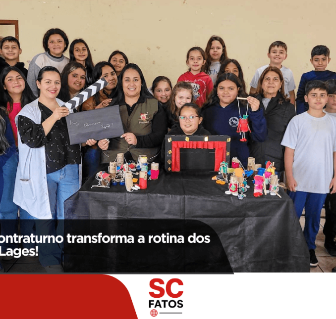 Programa de Contraturno transforma a rotina de estudantes em Lages