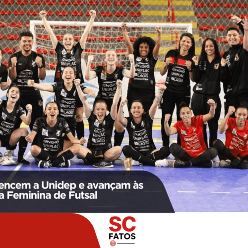 Leoas da Serra vencem a Unidep e avançam às semifinais da Liga Feminina de Futsal
