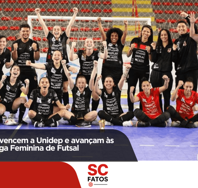 Leoas da Serra vencem a Unidep e avançam às semifinais da Liga Feminina de Futsal
