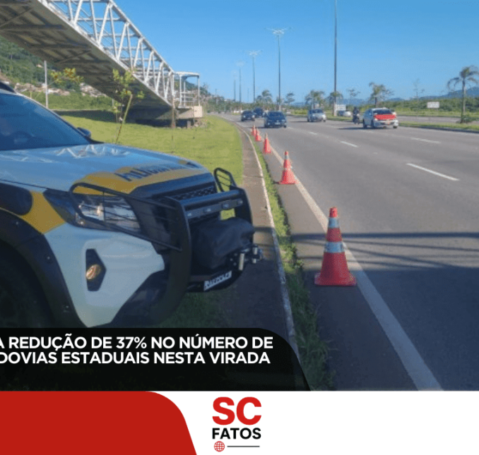 CPMRV REGISTRA REDUÇÃO DE 37% NO NÚMERO DE MORTES NAS RODOVIAS ESTADUAIS NESTA VIRADA DE ANO