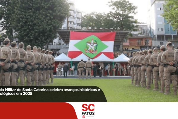 Polícia Militar de Santa Catarina celebra avanços históricos e tecnológicos em 2025