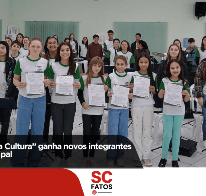 Programa “Bolsa Cultura” ganha novos integrantes da Banda Municipal em Abdon Batista