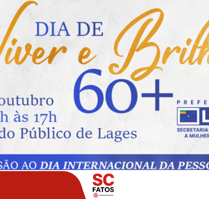Dia da Pessoa Idosa será comemorado com programação especial no Mercado Público de Lages