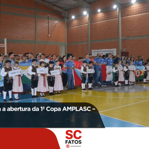 Celso Ramos sedia a abertura da 1ª Copa AMPLASC – Troféu 8ª CRE