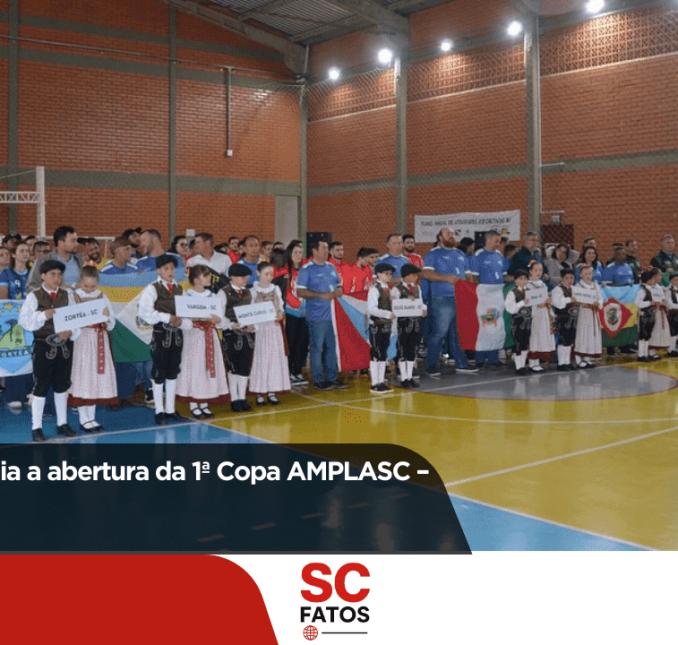 Celso Ramos sedia a abertura da 1ª Copa AMPLASC – Troféu 8ª CRE