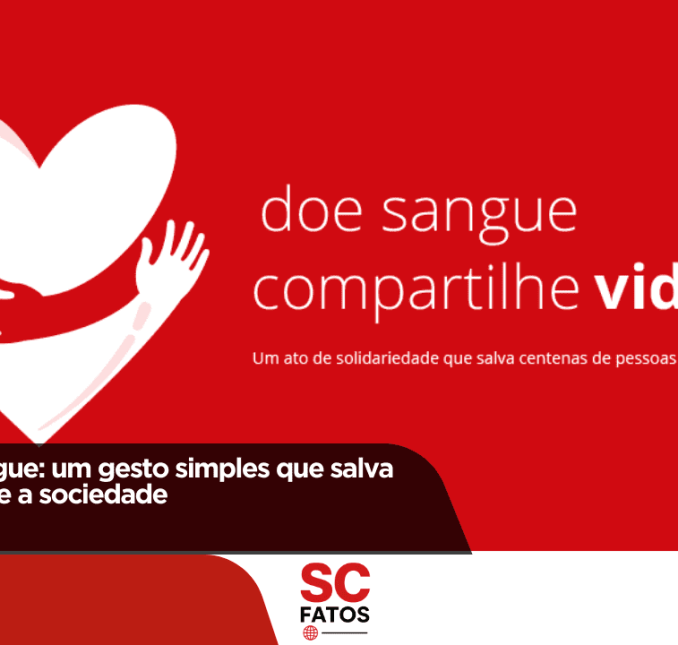 Doação de sangue: um gesto simples que salva vidas e fortalece a sociedade!