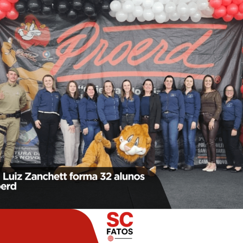 Centro Municipal Luiz Zanchett forma 32 alunos no Programa Proerd!