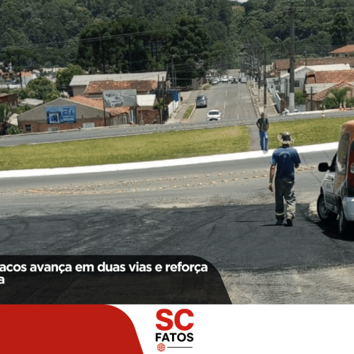 Operação tapa-buracos avança em duas vias e reforça manutenção urbana