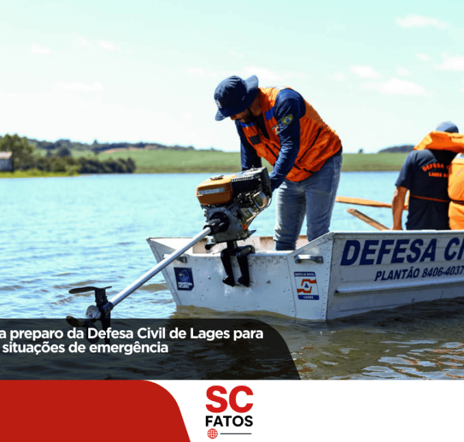 Capacitação reforça preparo da Defesa Civil de Lages para atuação segura em emergências