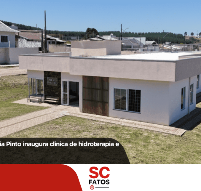 Prefeitura de Correia Pinto inaugura clinica de hidroterapia e fisioterapia