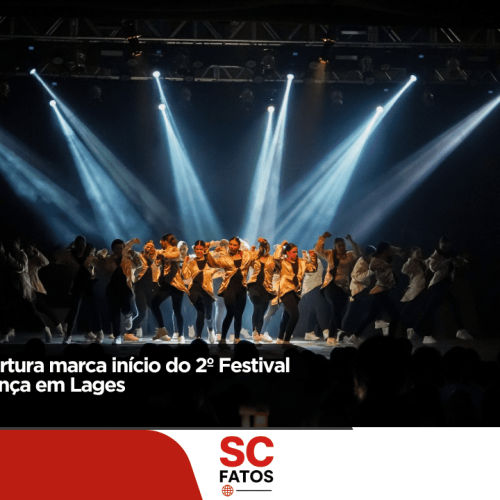 Espetáculo de abertura marca início do 2º Festival Catarinense de Dança em Lages
