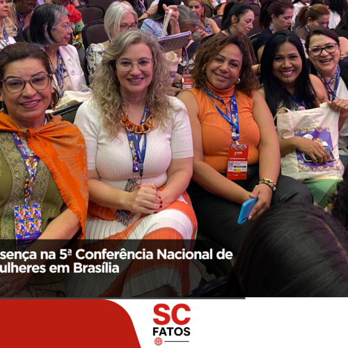 Amures marca presença na 5ª Conferência Nacional de Políticas para as Mulheres em Brasília