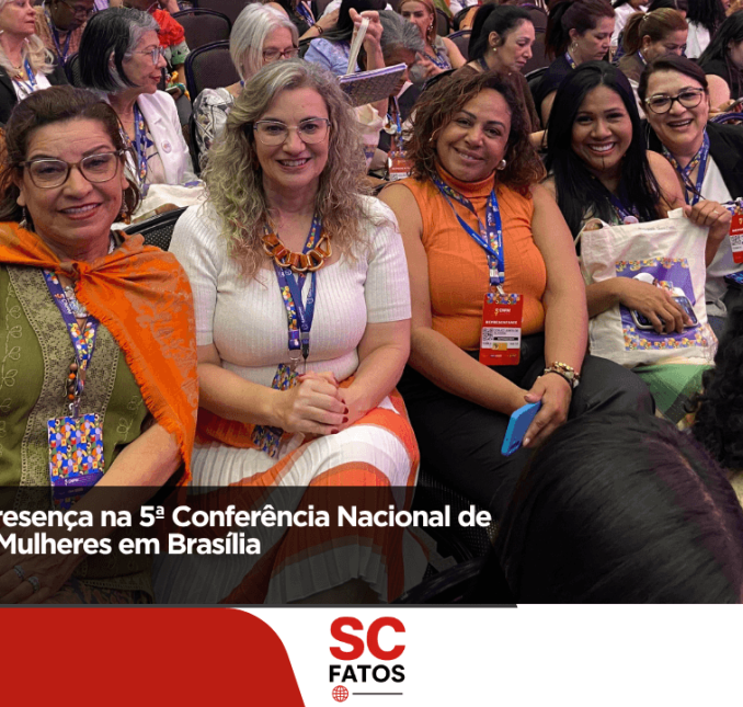 Amures marca presença na 5ª Conferência Nacional de Políticas para as Mulheres em Brasília