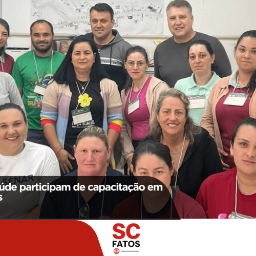 Profissionais de saúde de Abdon Batista participam de capacitação em Primeiros Socorros